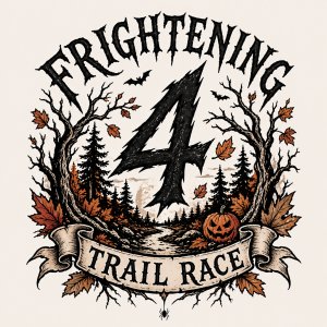 Frightening 4 Trail Run/Hike Logo