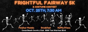 FRIGHTFUL FAIRWAY 5K (Fall Into Winter) Logo