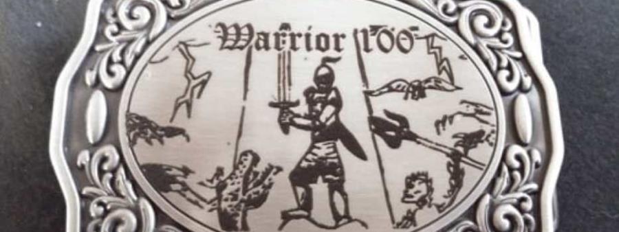 Froggy Mountain Warrior 100 Logo