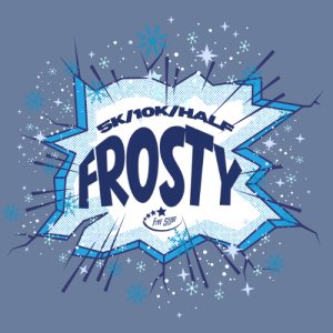Frosty 5K/10K/Half Logo