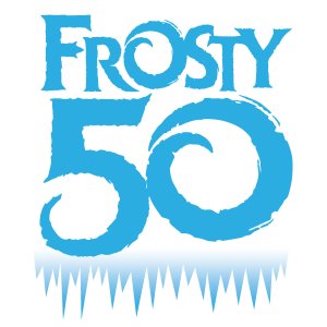 Frosty Fifty Trail Races 5K|12.5K|25K|50K|50K Relay Logo