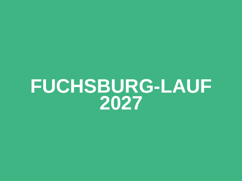 Fuchsburg-Lauf 2027 Logo