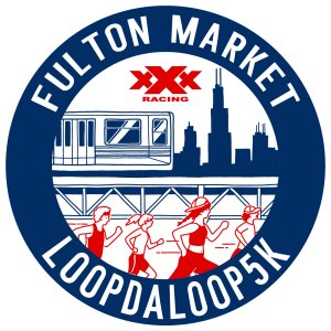 Fulton Market Loop Da Loop 5k Logo