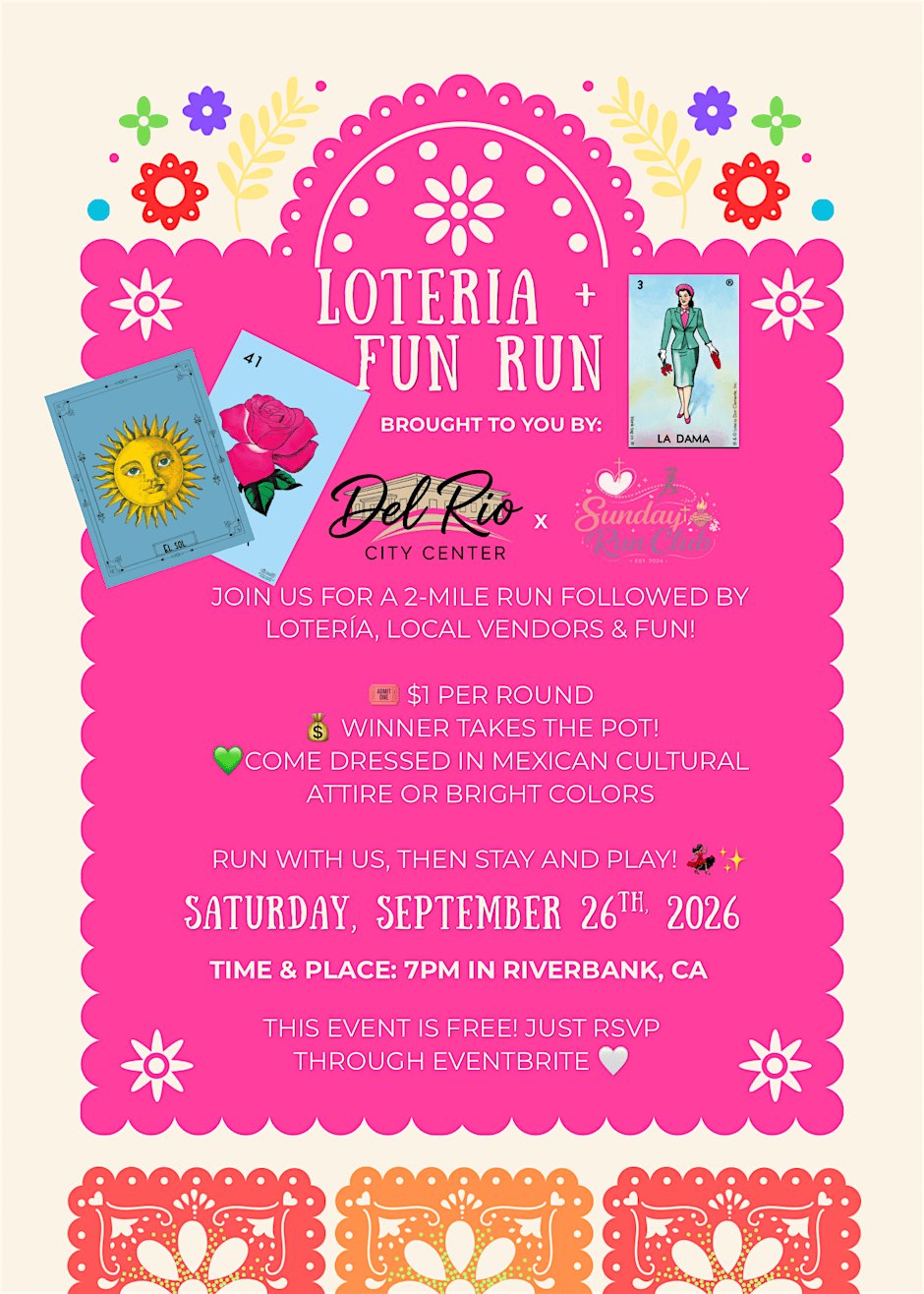 Fun run + Loteria