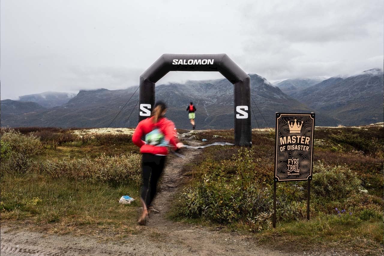 Fyrí Trail by Salomon Logo