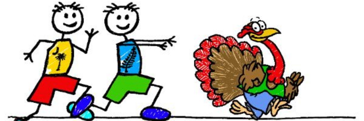 Galeton Public Library Turkey Trot Logo