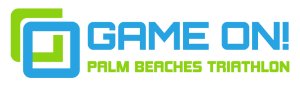 Game On! Palm Beaches Triathlon Logo