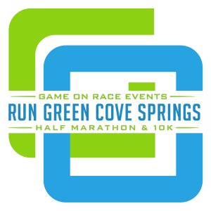 Game On! Run Green Cove Springs Half Marathon & 10K Logo