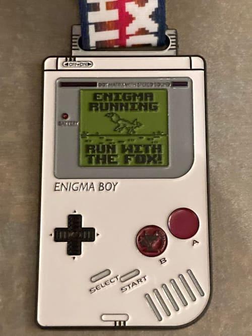 Gameboy Marathon & Half Marathon Saturday  Logo