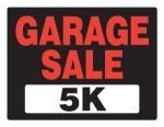 Garage Sale 5K Logo