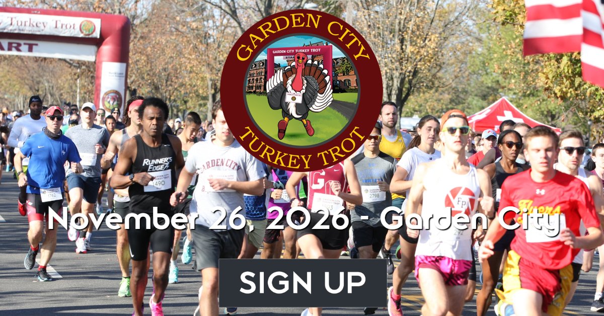 Garden City Turkey Trot 5M 2026 Logo