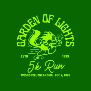 Garden of Lights Run Logo