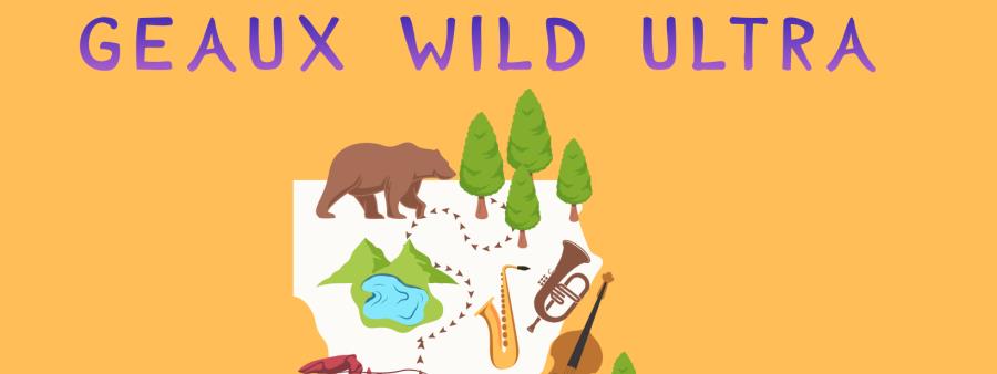 Geaux Wild Ultra Logo