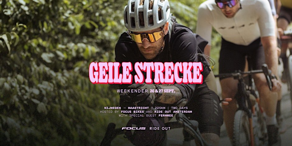 GEILE STRECKE Weekender by FOCUS Bikes, Fernwee and Ride Out Logo