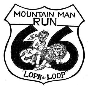 George B. Wallace Memorial Mountain Man Run Logo