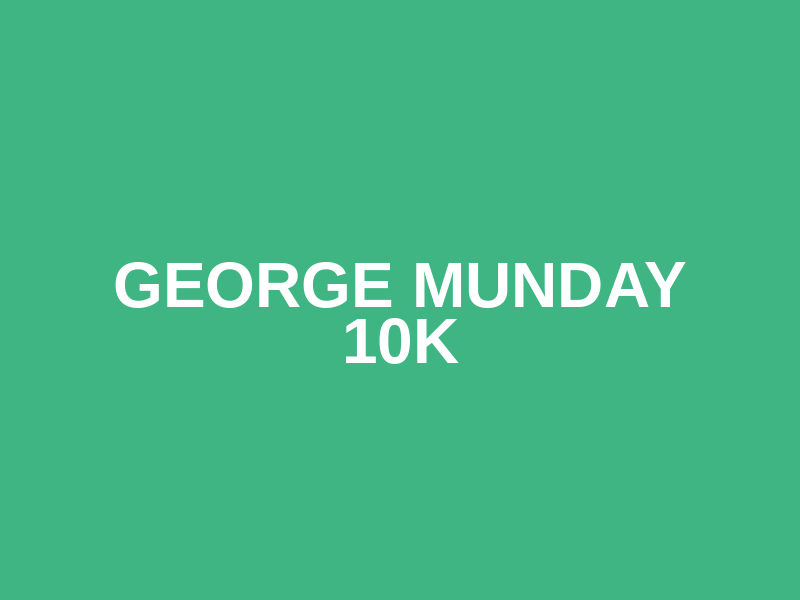 George Munday 10k Logo