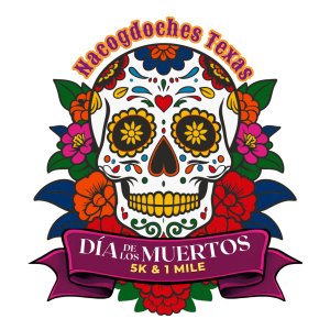 6th Annual Nacogdoches Dia de Los Muertos: Day of the Dead Fun Run Logo