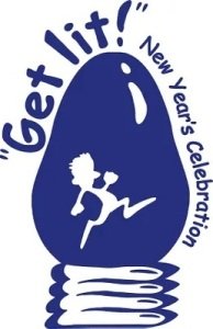 Get Lit New Year's Day Celebration Logo