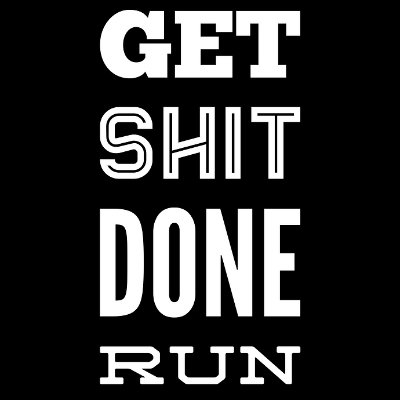 Get Shit Done Run 2027 Logo