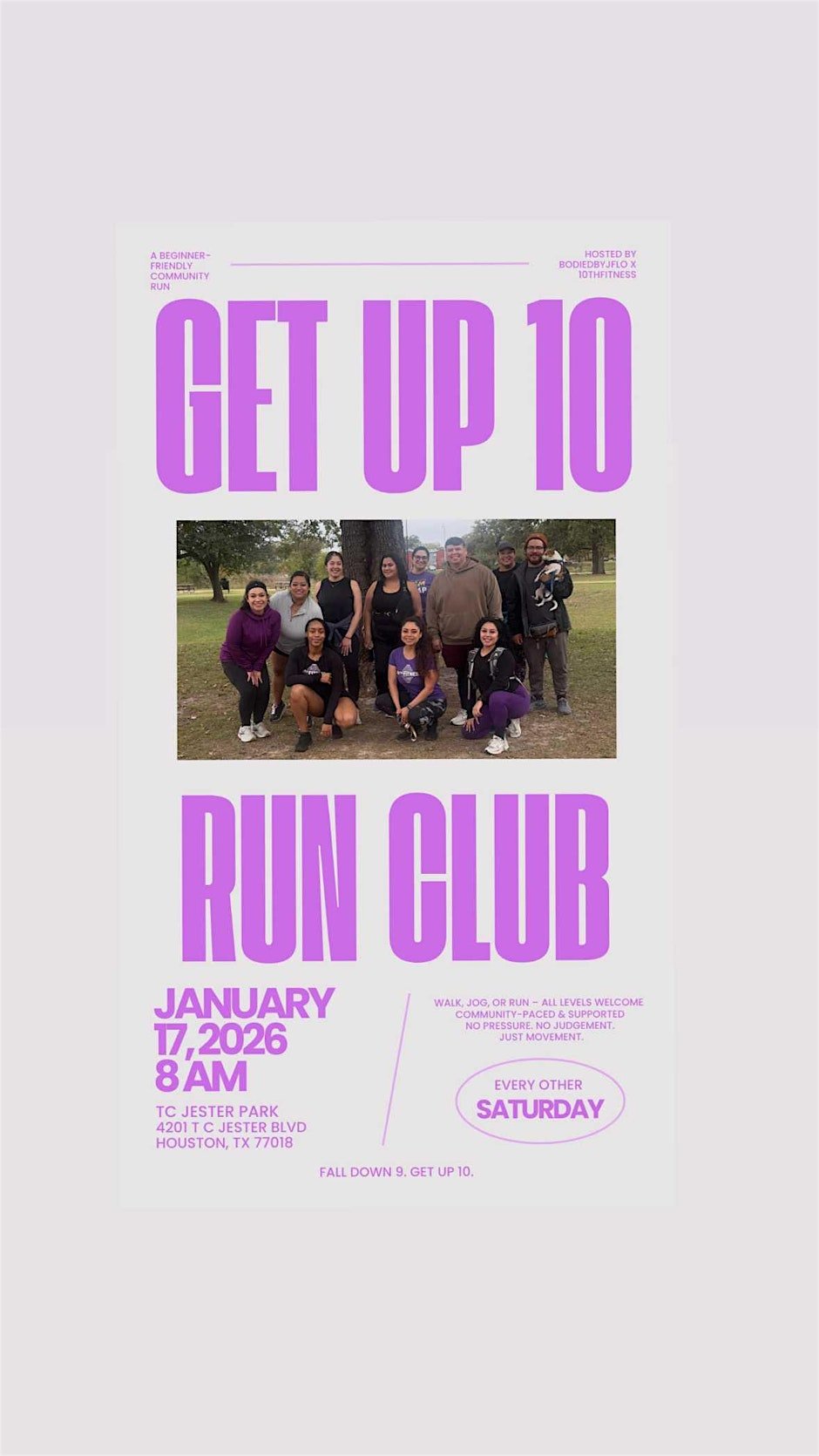 Get Up 10 Walk/Run Club