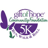 Gift of Hope Community Foundation 5K Run, Walk & Roll Logo