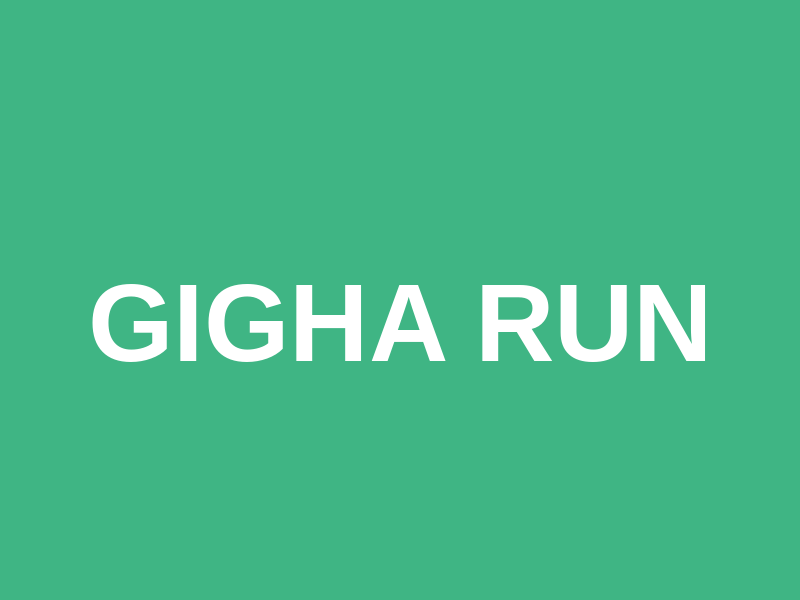Gigha Run Logo