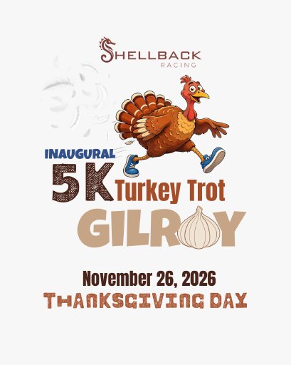 Gilroy 5K Turkey Trot Logo