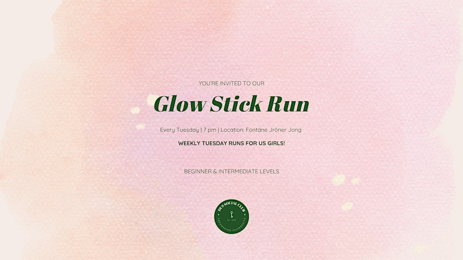 Girls Glow Stick Run - 5 km