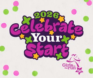 Girls on the Run Celebrate Your Start 5K Logo