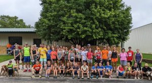 Glen Elder Fun Run - Best Dam Run in Kansas! Logo