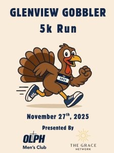 Glenview Gobbler 5K Run/Walk and Dash Logo