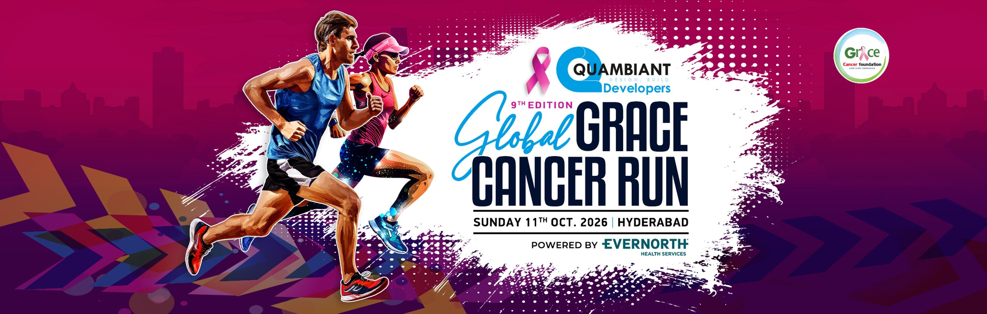 Global Grace Cancer Run 2026 - Hyderabad in-person