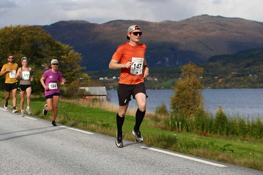 Gloppen Half Marathon Logo