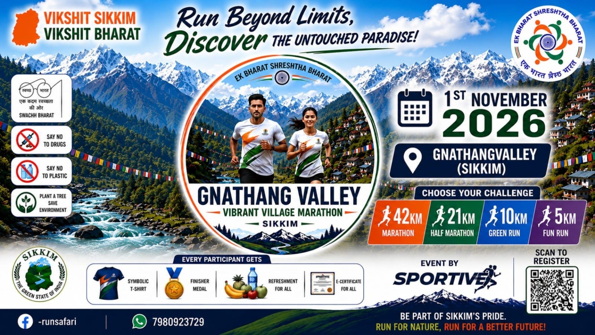 GNATHANG VALLEY VIBRANT VILLAGE MARATHON 2026