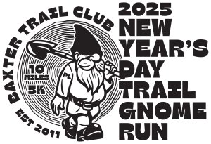 Gnome Run 5k and 10k Trail Run/Walk - 2026 Logo