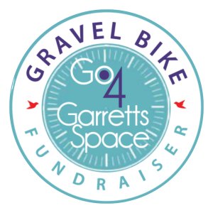 Go4Garrett'sSpace Gravel Bike Ride Fundraiser Logo