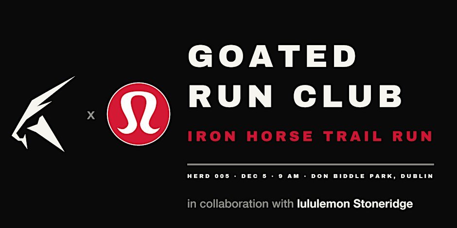 Goated Run Club · HERD 005 · Iron Horse Trail Run