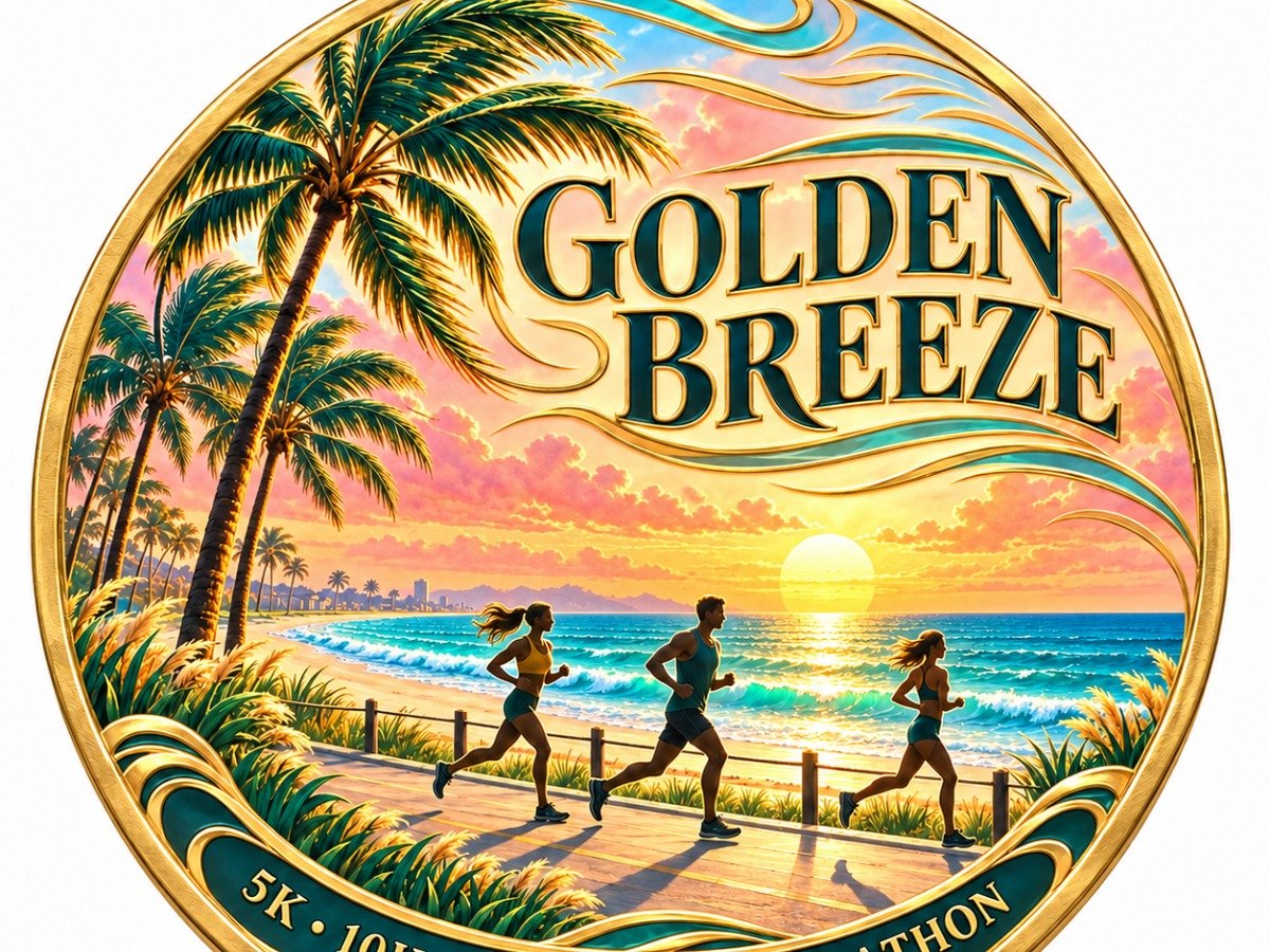 Golden Breeze 5k, 10k, 15k, Half Marathon 2027