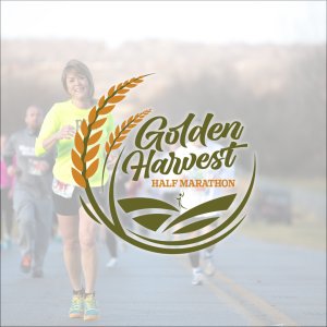 Golden Harvest Half Marathon & 5K/10K - Rochester Logo