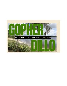 Gopherdillo Trail Run Logo