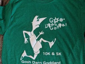 Gosh Darn Goddard 5k & 10k Logo
