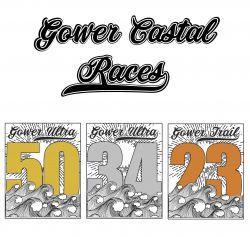 Gower Ultra 50, Ultra Bach &amp; Trail Race Logo