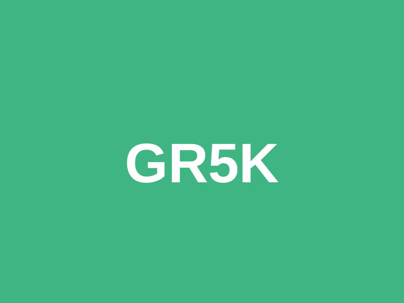 GR5K Logo