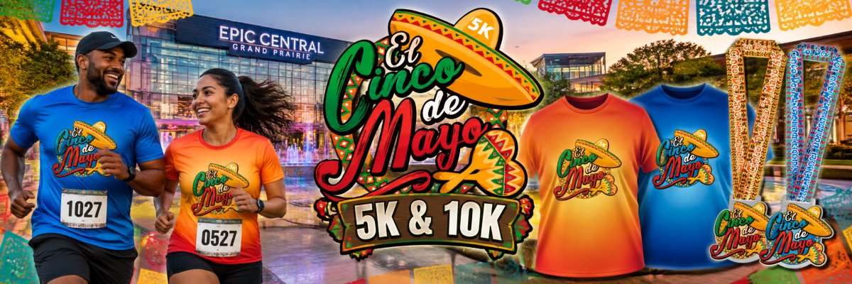 Grand Prairie Cinco De Mayo 10K & 5K