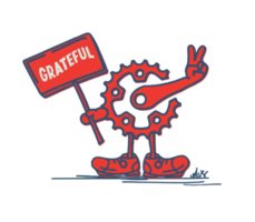 Grateful 2026 (An XC Race) Logo