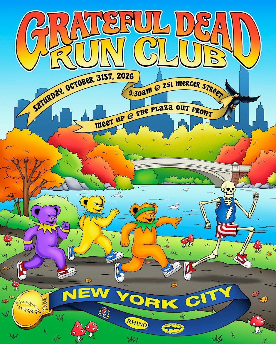 Grateful Dead Run Club New York City Marathon Shakeout