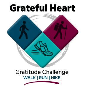 Grateful Heart Gratitude Challenge and 5K Logo