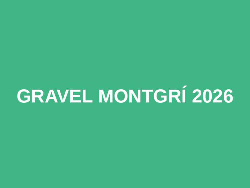Gravel Montgrí 2026 Logo