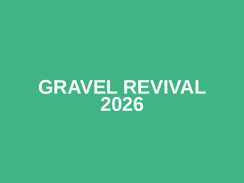 Gravel Revival 2026 Logo