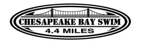 Great Chesapeake Bay 4.4 Mile Swim & 1 Mile Bay Challenge Logo